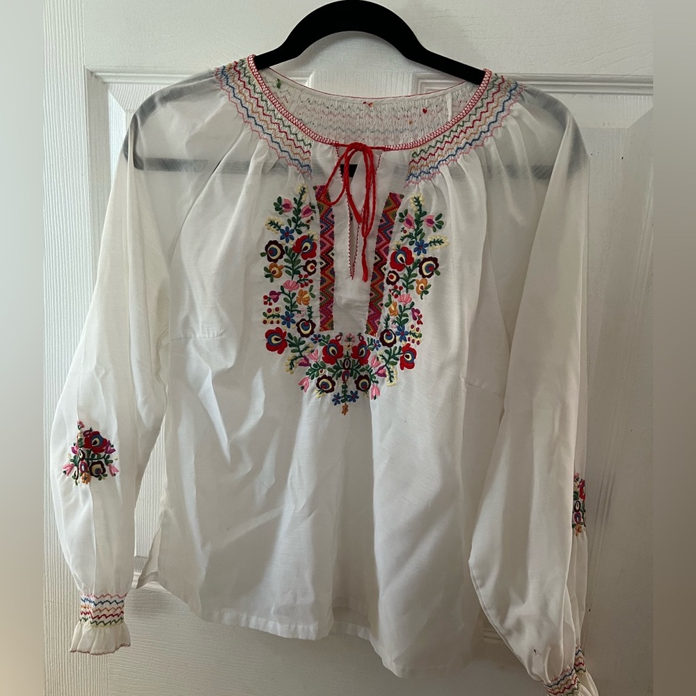 Slavic traditional blouse.